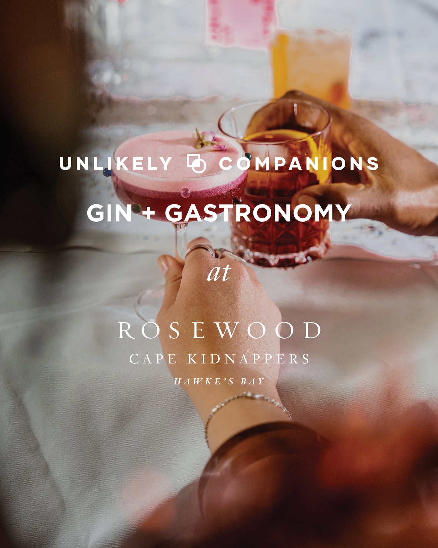 SOLD OUT | Gin + Gastronomy at Rosewood Cape Kidnappers